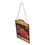 Thanksgiving Wooden Pumpkin Turkey LED Lights Door Wall Hanging Indoor Outdoor Decorations