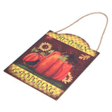 Thanksgiving Wooden Pumpkin Turkey LED Lights Door Wall Hanging Indoor Outdoor Decorations