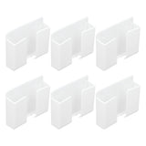 6Pcs Wall Mount Phone Holder Universal Adhesive Mobile Phone Charging Stand for Home Bedroom BathroomWhite In Australia - Darrahopens