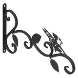 Hanging Plants Bracket Wrought Iron Wall Planter Hook Flower Pots Hanger for Living Room Balcony In Australia - Darrahopens