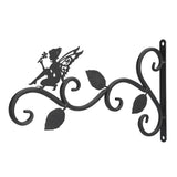 Hanging Plants Bracket Wrought Iron Wall Planter Hook Flower Pots Hanger for Living Room Balcony