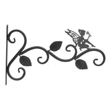 Hanging Plants Bracket Wrought Iron Wall Planter Hook Flower Pots Hanger for Living Room Balcony