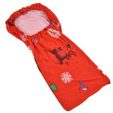 Polyurethane Fiber Christmas Chair Cover Stretchy Anti Folding Stretchable Dining Chair Cover for Party Holiday Home Christmas Snowflakes