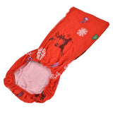 Polyurethane Fiber Christmas Chair Cover Stretchy Anti Folding Stretchable Dining Chair Cover for Party Holiday Home Christmas Snowflakes