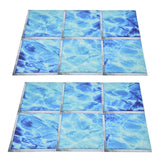2Set 3D Bathtub Sticker Waterproof Antislip Bath Tub Sticker Self Adhesive PVC Tile Decal for Swimming Pool In Australia - Darrahopens