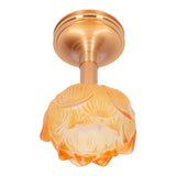 Buddhist Lotus Light Good Stability Elegant Fashion Exquisitely Made Buddhist Lamp for Kitchen Living Room