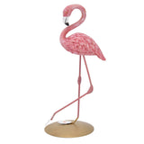 Pink Flamingo Statue Ornaments Resin Figurine Home Decoration Accessories for Living Room Bedroom Study