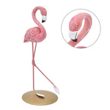 Pink Flamingo Statue Ornaments Resin Figurine Home Decoration Accessories for Living Room Bedroom Study