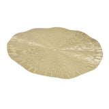 Round Wall Art Decor Elegant Style Iron Material 24.5cm/9.6in Delicate Texture Appearance Golden Irregular Circle In Australia - Darrahopens