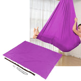 100x280cm Elastic Kid Swing Hammock Indoor Children Swing Bed for Home OutdoorPurple