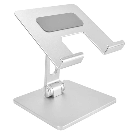 Tablet Stand Holder Aluminum Alloy Universal Desktop Adjustable Foldable Phone Tablet Bracket Silver In Australia - Darrahopens