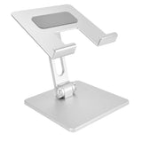 Tablet Stand Holder Aluminum Alloy Universal Desktop Adjustable Foldable Phone Tablet Bracket Silver In Australia - Darrahopens