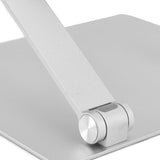 Laptop Stand Collapsible Portable Aluminium Alloy Notebook Support Computer Riser Stand Silver Computer Cooling Holder