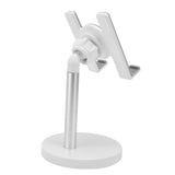 Cell Phone Stand Aluminum Alloy Adjustable Height Desk Mobile Phone Holder for IOS Tablet Silver In Australia - Darrahopens