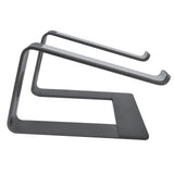 Aluminum Alloy Laptop Stand Portable Computer Stand Riser Desktop Metal Base Cooling Bracket Space Grey