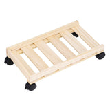 Mobile Computer Host Bracket Wooden CPU Stand with Good Heat Dissipation Performance for Office and Home In Australia - Darrahopens