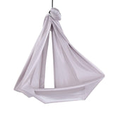 Aerial Yoga Hammock 1 X 2.8m Safe Breathable Relieve Pain Children's Elastic Hammock for Yoga Children UseGrey In Australia - Darrahopens