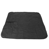 Dog Car Seats Cover Oxford Cloth Buckle Design Adjustable Strap PVC Waterproof Removable Dog Seats Pad for CarsBlack In Australia - Darrahopens
