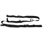 Vehicle‑Mounted Fishing Rod Holder Carrier 5 Hole Pole Rack Belt Strap Fishing Tackle AccessoriesBlack 5 Hole 140‑200cm