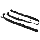 Vehicle‑Mounted Fishing Rod Holder Carrier 5 Hole Pole Rack Belt Strap Fishing Tackle AccessoriesBlack 5 Hole 140‑200cm