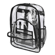 Transparent Backpack Waterproof PVC Storage Bag Student School Bag for Outdoor Travel