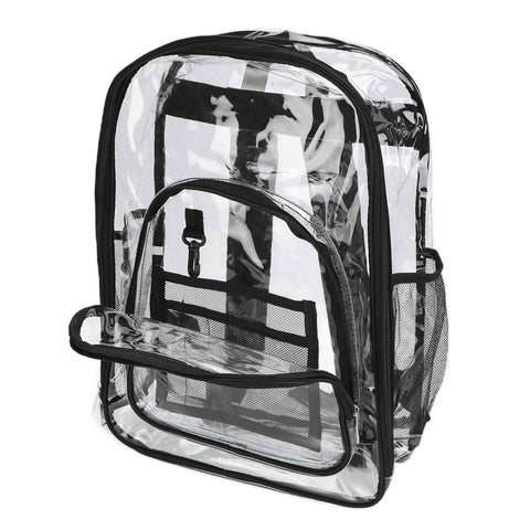 Transparent Backpack Waterproof PVC Storage Bag Student School Bag for Outdoor Travel In Australia - Darrahopens