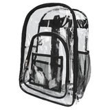 Transparent Backpack Waterproof PVC Storage Bag Student School Bag for Outdoor Travel