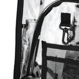 Transparent Backpack Waterproof PVC Storage Bag Student School Bag for Outdoor Travel