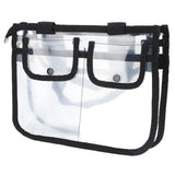 Clear Toiletry Bag EVA Portable Transparent Cosmetic Makeup Bag for Traveling Vacation