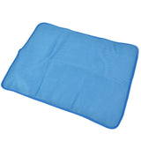 Pet Cooling Mat Breathable Soft Summer Dog Cat Sleeping Pad for Kennel Sofa Bed FloorBlue XS