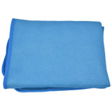 Pet Cooling Mat Breathable Soft Summer Dog Cat Sleeping Pad for Kennel Sofa Bed FloorBlue S
