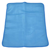 Pet Cooling Mat Breathable Soft Summer Dog Cat Sleeping Pad for Kennel Sofa Bed FloorBlue M In Australia - Darrahopens