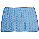 Pet Cooling Mat Breathable Soft Summer Dog Cat Sleeping Pad for Kennel Sofa Bed FloorBlue L In Australia - Darrahopens