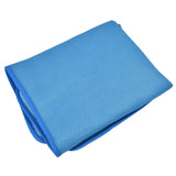 Pet Cooling Mat Breathable Soft Summer Dog Cat Sleeping Pad for Kennel Sofa Bed FloorBlue XL