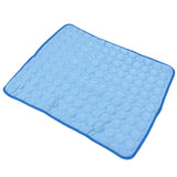 Pet Cooling Mat Breathable Soft Summer Dog Cat Sleeping Pad for Kennel Sofa Bed FloorBlue XXL