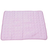 Pet Cooling Mat Breathable Soft Summer Dog Cat Sleeping Pad for Kennel Sofa Bed FloorPink XL In Australia - Darrahopens
