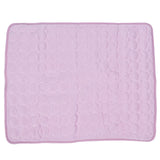 Pet Cooling Mat Breathable Soft Summer Dog Cat Sleeping Pad for Kennel Sofa Bed FloorPink XL