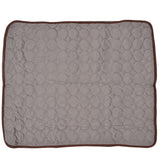 Pet Cooling Mat Breathable Soft Summer Dog Cat Sleeping Pad for Kennel Sofa Bed FloorBrown XS