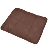 Pet Cooling Mat Breathable Soft Summer Dog Cat Sleeping Pad for Kennel Sofa Bed FloorBrown XL In Australia - Darrahopens