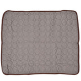 Pet Cooling Mat Breathable Soft Summer Dog Cat Sleeping Pad for Kennel Sofa Bed FloorBrown XL In Australia - Darrahopens