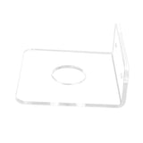 Wall Mounted Acrylic Display Stand Holder Light Sword Vertical Rack for Home Decoration