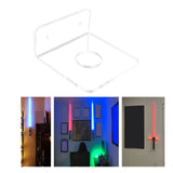 Wall Mounted Acrylic Display Stand Holder Light Sword Vertical Rack for Home Decoration