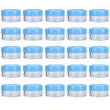Empty Cream Container 25pcs Plastic Compact Round Small Cosmetic Jar for Travel In Australia - Darrahopens