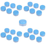 Empty Cream Container 25pcs Plastic Compact Round Small Cosmetic Jar for Travel In Australia - Darrahopens