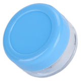 Empty Cream Container 25pcs Plastic Compact Round Small Cosmetic Jar for Travel