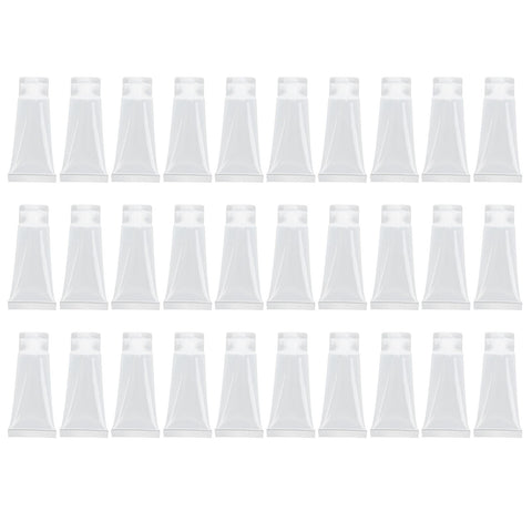 30pcs Empty Cosmetic Bottle Portable Lightweight Lotion Shampoo Squeeze Bottle for Travel