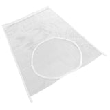 White Thickened Laundry Storage Bag WallMounted Toys Net Bag for Bathroom Laundry(Without Grid ) In Australia - Darrahopens