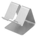 Cell Phone Holder Aluminum Alloy Lightweight and Portable Desk Phone Stand for Mobile Phones and TabletsSilver In Australia - Darrahopens