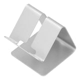 Cell Phone Holder Aluminum Alloy Lightweight and Portable Desk Phone Stand for Mobile Phones and TabletsSilver In Australia - Darrahopens