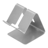 Cell Phone Holder Aluminum Alloy Lightweight and Portable Desk Phone Stand for Mobile Phones and TabletsSilver In Australia - Darrahopens